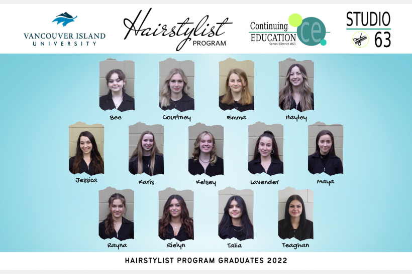 Congratulation to our 2022 Hairstylist Program Grads!