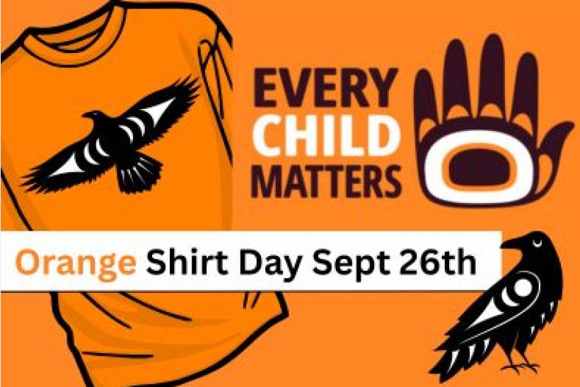 Orange shirt day Sept 26th